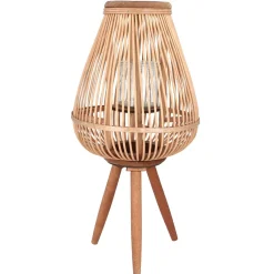 HOMLA Lampion Masaya Ogródowy 15X11X61 Cm Naturalny Outlet