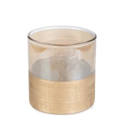 HOMLA Lampion Onesto Ze Zlotym Pasem 9X9,5 Cm Discount