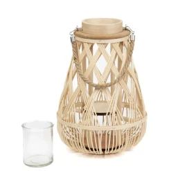 HOMLA Lampion Radiant Pleciony Naturalny 35 Cm Online