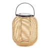 HOMLA Lampion Solarny Fonar Pleciony Naturalny 17,5X19 Cm Best