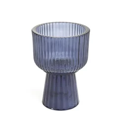 HOMLA Lampion Taza Granatowy 10X13 Cm Discount