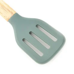 HOMLA Lopatka Blissford Kuchenna Z Otworami 34X8 Cm Zielony Discount