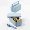 BLIM Lunchbox Bauletto Niski Blekitny 18X9,5X13,5 Cm Niebieski New