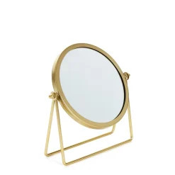 HOMLA Lusterko Espello Zlote 21X21X18 Cm Discount