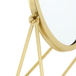 HOMLA Lusterko Espello Zlote 21X21X18 Cm Discount