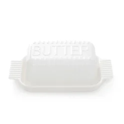 HOMLA Maselniczka Felis Porcelanowa Biala 22X13X7 Cm Outlet