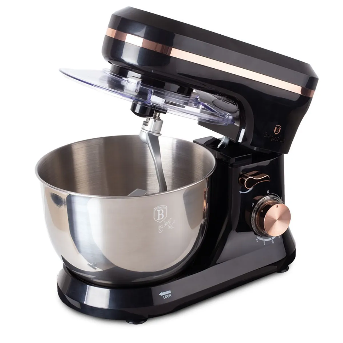 BERLINGER HAUS Mikser Black Rose/Monaco Planetarny 1000 W Czarny Sale