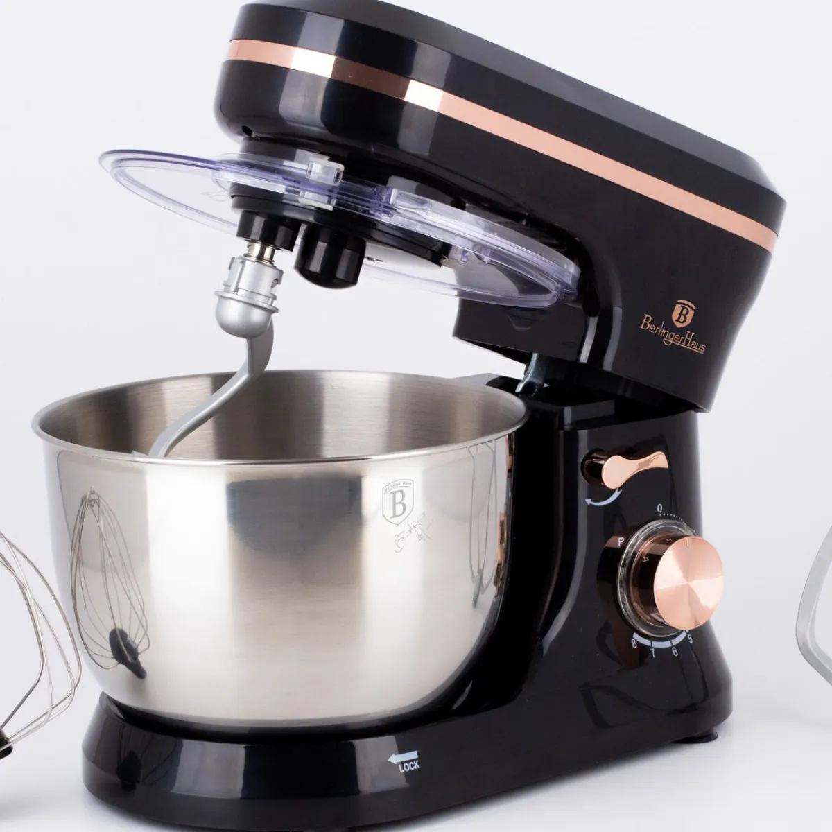 BERLINGER HAUS Mikser Black Rose/Monaco Planetarny 1000 W Czarny Sale