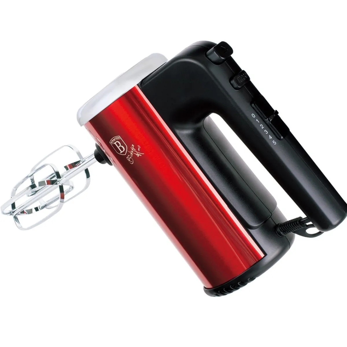 BERLINGER HAUS Mikser Burgundy Reczny 300 W Czerwony Clearance