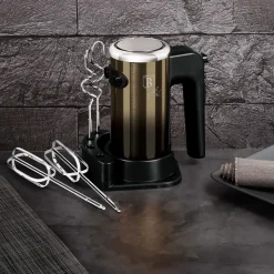 BERLINGER HAUS Mikser Metallic Black Reczny 300 W Czarny New