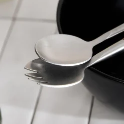 HOMLA Misa Mooka Do Salat Ceramiczna Z Przyborami Czarna 24 Cm Czarny Outlet