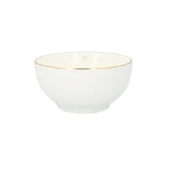 HOMLA Miseczka Auro Ze Zlota Obwodka 16 Cm Bialy New