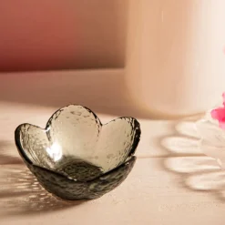 HOMLA Miseczka Lonny W Ksztalcie Kwiatka Szara 9X4 Cm Discount