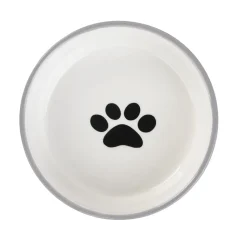 HOMLA Miska Catty Dla Kota Z Lapka Szara 12X4 Cm Discount