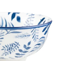 HOMLA Miska Navia Granatowa W Listki 12 Cm Niebieski Discount
