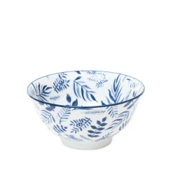 HOMLA Miska Navia Granatowa W Listki 16 Cm Granatowy Online