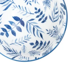HOMLA Miska Navia Granatowa W Listki 16 Cm Granatowy Online
