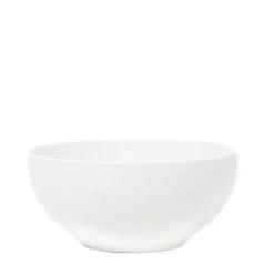 HOMLA Miska Sylia Biala Z Ornamentem 15 Cm Bialy Discount