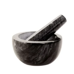HOMLA Mozdzierz Marble Marmurowy 12 Cm Czarny Hot
