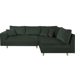 HOMLA Naroznik Nierozkladany Semi 230X160X85 Cm All 999387 Zielony Discount