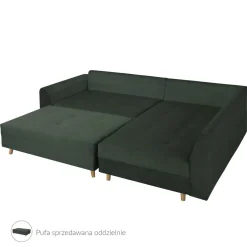 HOMLA Naroznik Nierozkladany Semi 230X160X85 Cm All 999387 Zielony Discount