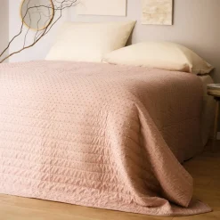 HOMLA Narzuta Doti W Kropki Rozowa 200X220 Cm Rozowy Outlet
