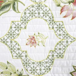 HOMLA Narzuta Safi Pikowana W Kwiaty 200X220 Cm Clearance