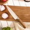 HOMLA Noz Mooka Szefa Z Drewniana Raczka 32 Cm Naturalny Sale