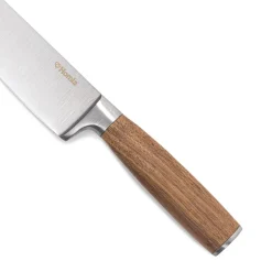 HOMLA Noz Mooka Szefa Z Drewniana Raczka 32 Cm Naturalny Sale