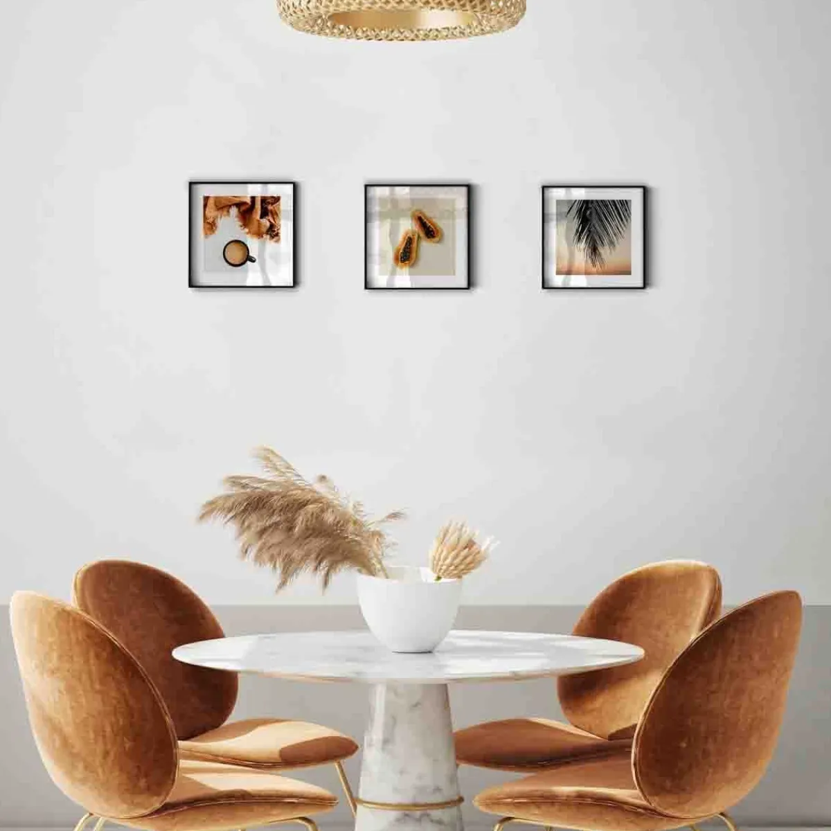 KNOR Obraz Coffee Break Z Kubkiem Kawy 20X20 Cm Wielokolorowy Best