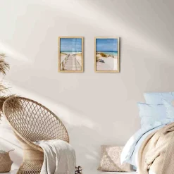 KNOR Obraz Summer Z Widokiem Plazy 20X30 Cm Wielokolorowy Sale