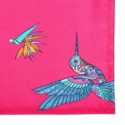 HOMLA Obrus Frida Kahlo Z Wzorem Kolibra Fuksjowy 90X90 Cm Online