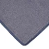HOMLA Obrus Melange Granatowy Z Lamowka Kuleczkowa 130X180 Clearance