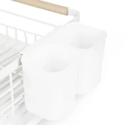 HOMLA Ociekacz Kuchenny Plystre Bialy 42X31X13 Cm Best