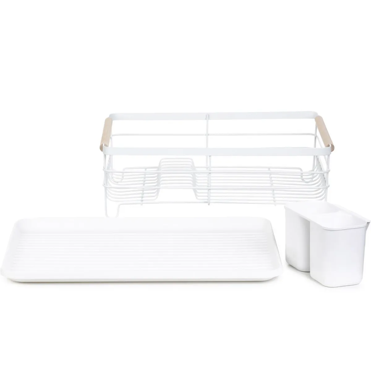HOMLA Ociekacz Kuchenny Plystre Bialy 42X31X13 Cm Best