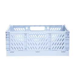 HOMLA Organizer Aiden Skrzynka Niebieski Sredni 20.1X30.5X12.5Cm Discount