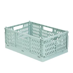 HOMLA Organizer Aiden Skrzynka Zielony Sredni 20.1X30.5X12.5Cm Clearance