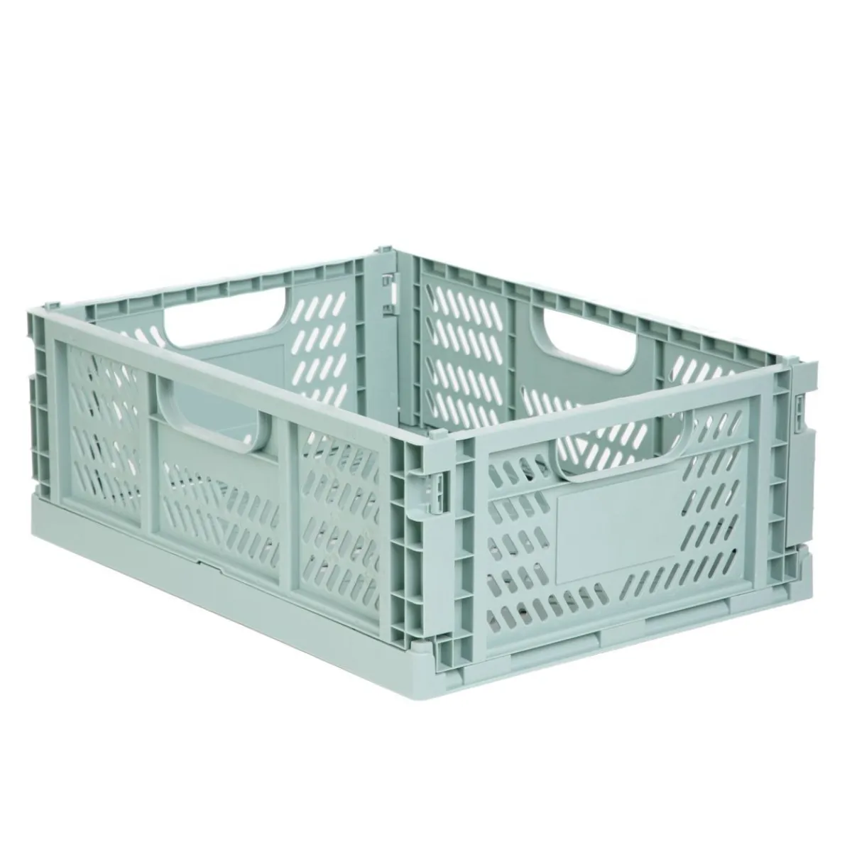 HOMLA Organizer Aiden Skrzynka Zielony Duzy 29.7X40X15Cm Outlet