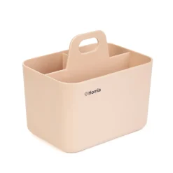 HOMLA Organizer Delyth Plastikowy Rozowy Maly 15X10,8X13,5 Cm Hot