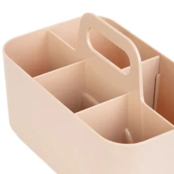 HOMLA Organizer Delyth Plastikowy Rozowy Duzy 25X15,5X17 Cm Sale