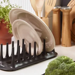 HOMLA Organizer Easy Clean Na Naczynia 34X13X9 Cm Szary