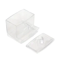 HOMLA Organizer Falsa Transparentny 8,7X7X8 Cm Przezroczysty Best