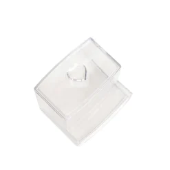 HOMLA Organizer Falsa Transparentny 8,7X7X8 Cm Przezroczysty Best