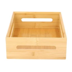 HOMLA Organizer Vati Bambusowy 30,5X22 Cm Naturalny Best
