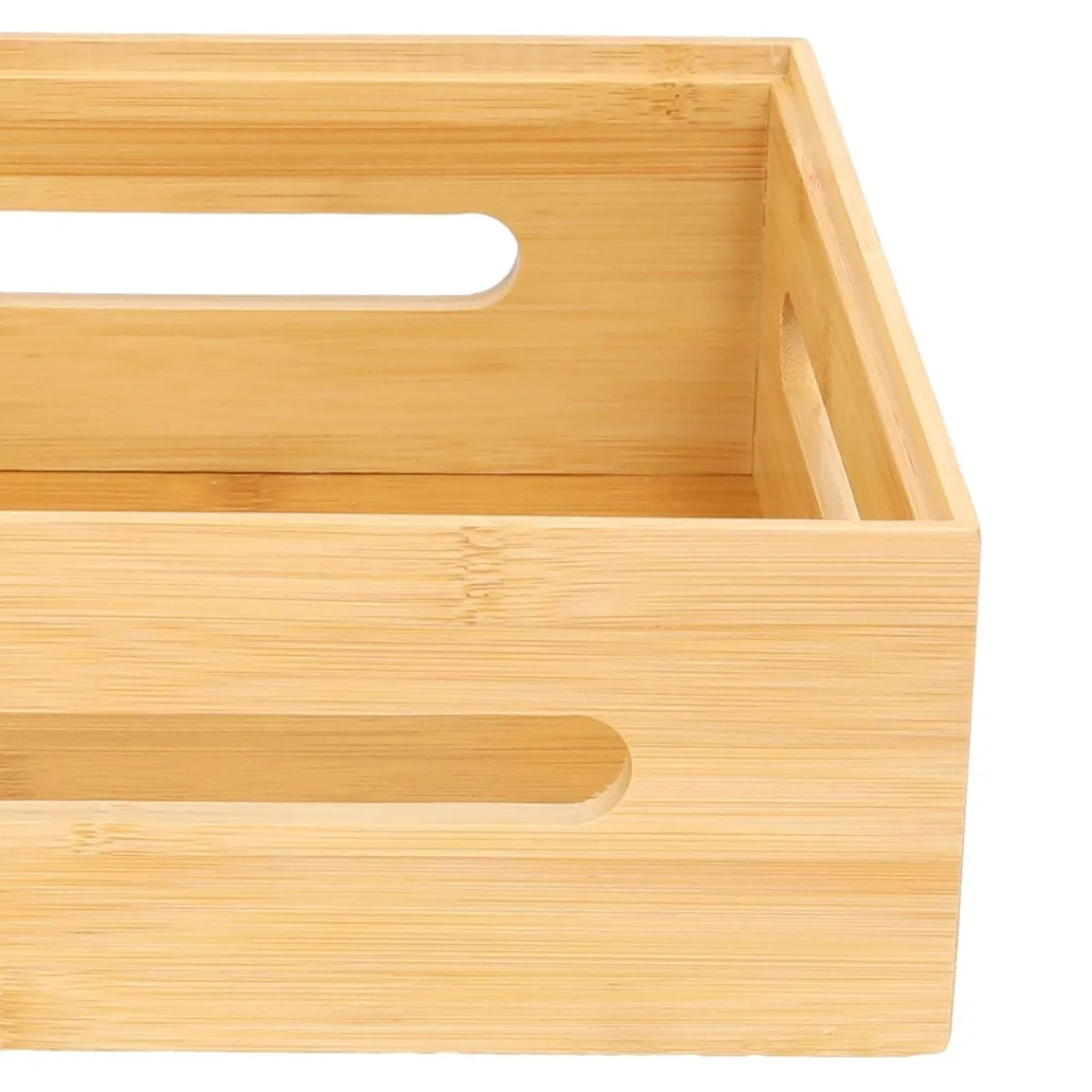 HOMLA Organizer Vati Bambusowy 30,5X22 Cm Naturalny Best