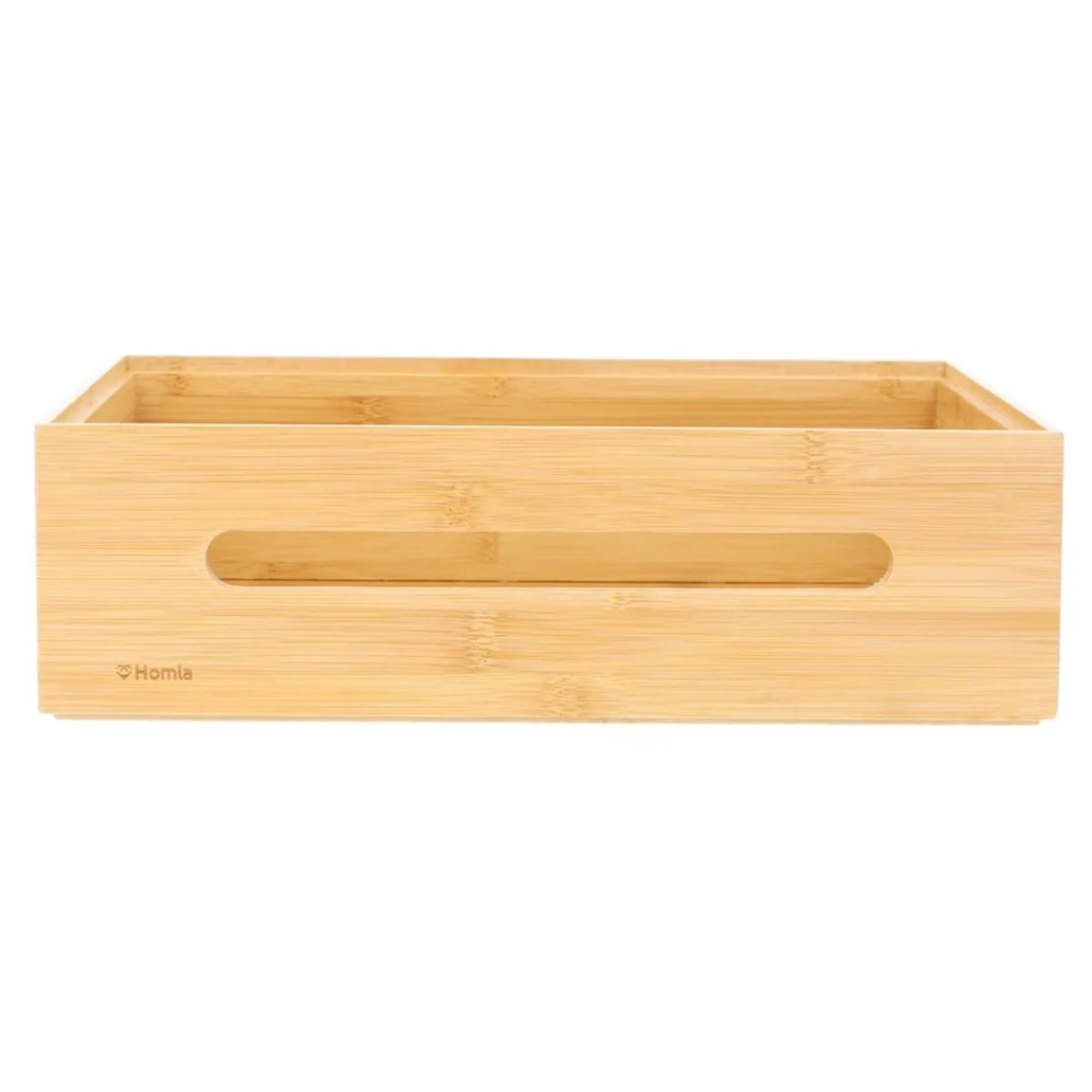 HOMLA Organizer Vati Bambusowy 30,5X22 Cm Naturalny Best