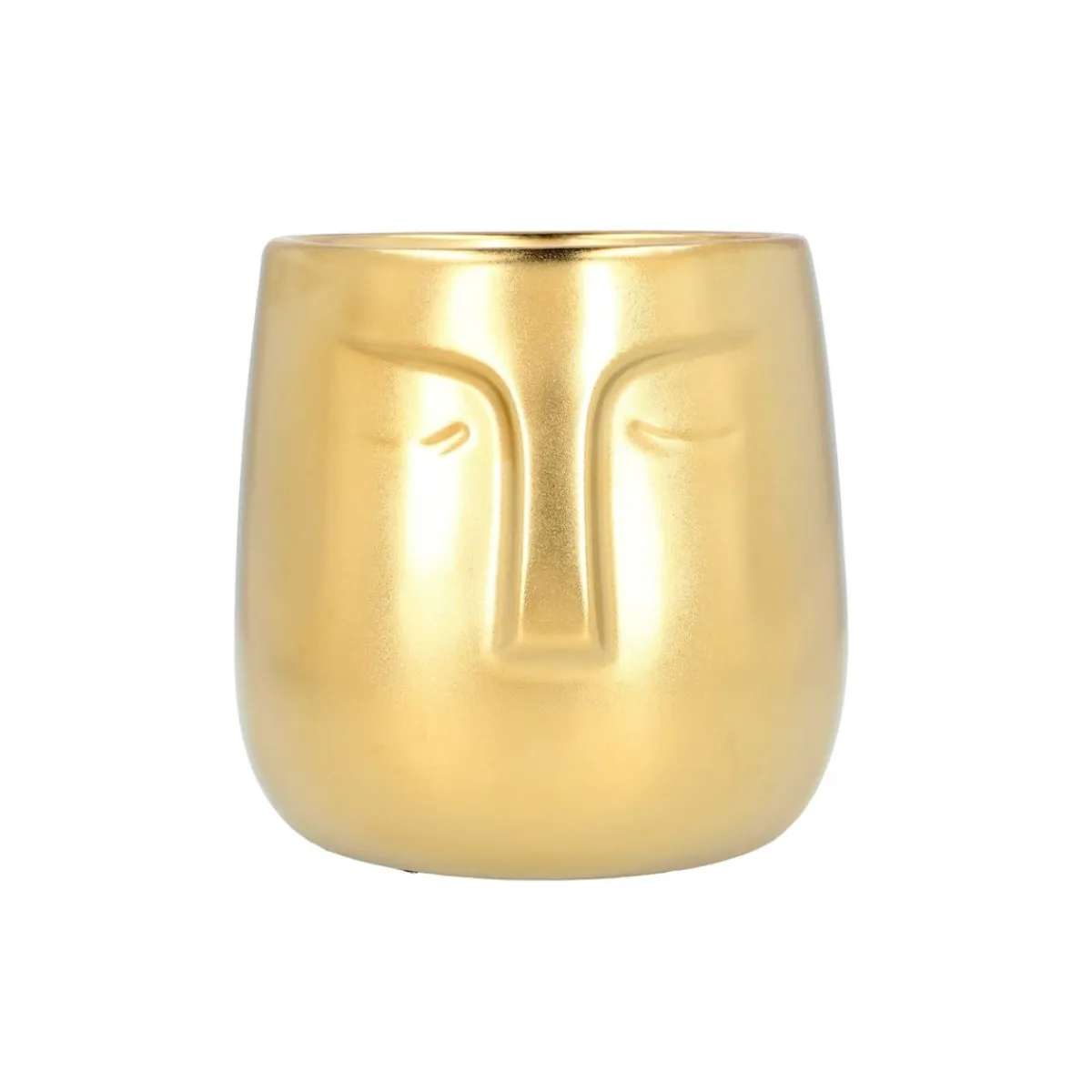 HOMLA Oslonka Face Zlota 15X14 Cm Zloty