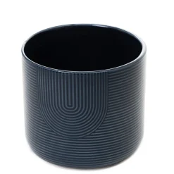 HOMLA Oslonka Na Doniczke Loa Granatowa 15X13Cm Granatowy New
