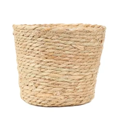 HOMLA Oslonka Na Doniczke Lumbo Pleciona Naturalna 23X19 Cm Outlet