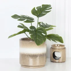 HOMLA Oslonka Soleto Ceramiczna Bezowa 15X15X15 Cm Bezowy Best